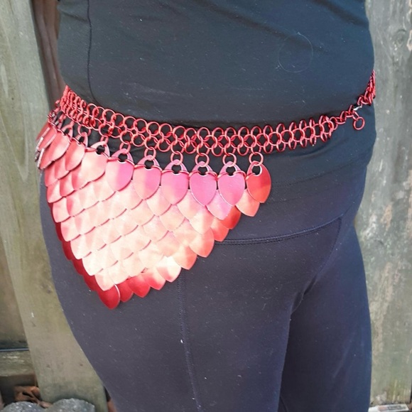Etsy Armoured Angel Crafts Scalemail Hip Armor - Picture 7 of 7